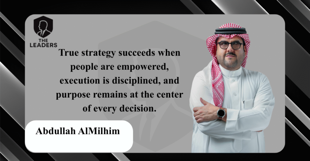 True strategy succeeds when people are empowered, execution is disciplined, and purpose remains at the center of every decision.
